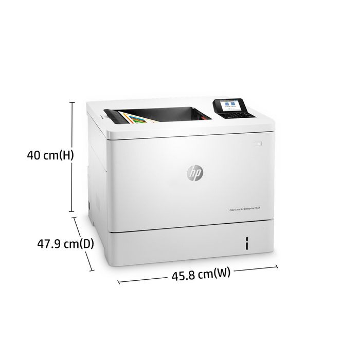 HP Imprimante Color LaserJet Enterprise M554dn, Laser, 1200 x 1200dpi, 33ppm, A4, 1024Mo, LCD, 2.7" - W126475428