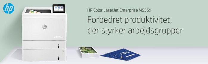 HP Color LaserJet Enterprise M555x, Laser, 1200 x 1200dpi, 40ppm, A4, 1000MB, WiFi, CGD, 4.3" - W126475394
