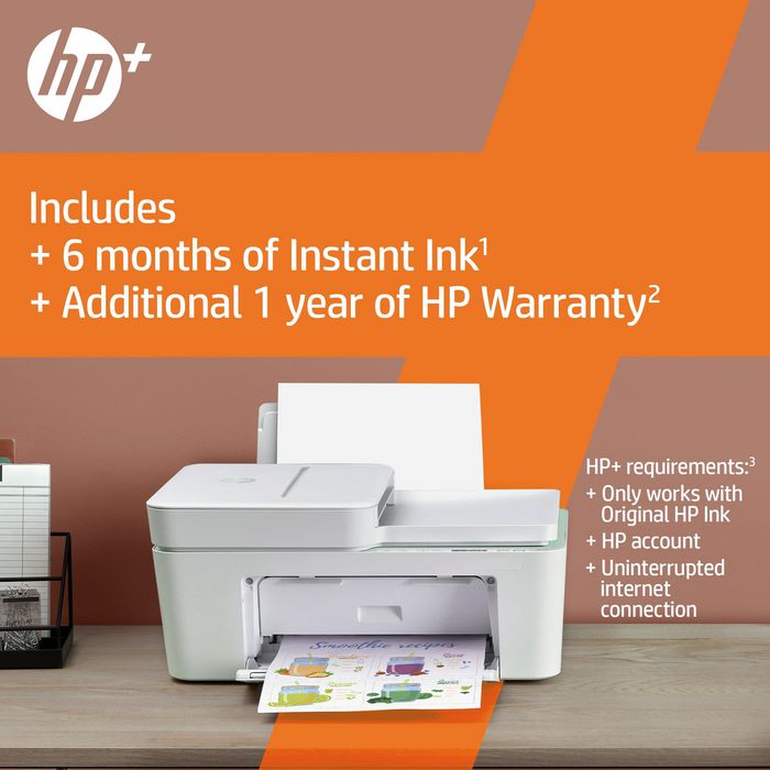 HP DeskJet 4122e All-in-One A4 8.5 PPM - W126278245