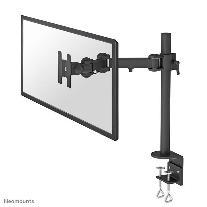 Neomounts Neomounts by Newstar Full Motion Desk Mount (clamp) for 10-30" Monitor Screen, Height Adjustable - Black - W124950779