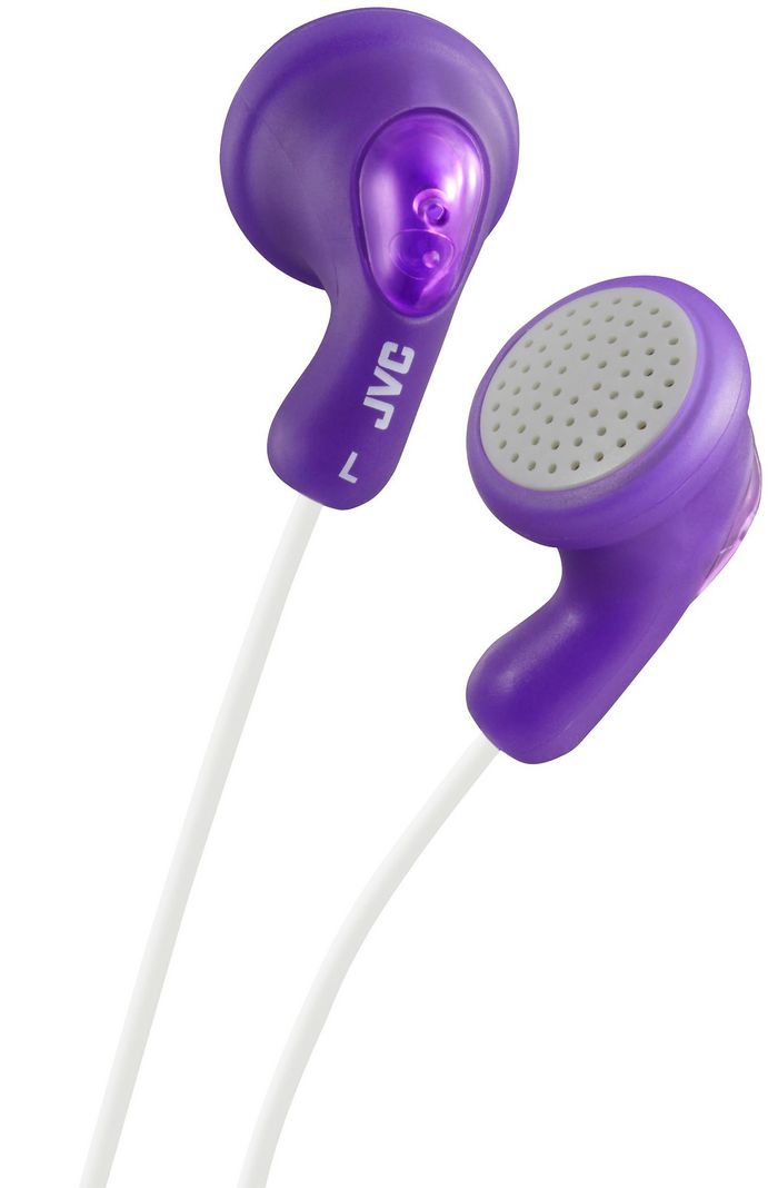 JVC Gumy In Ear Wired Violet - W128562392