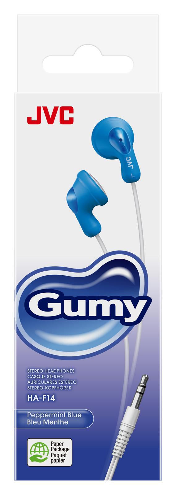 JVC Gumy In Ear Wired Blue - W128562387