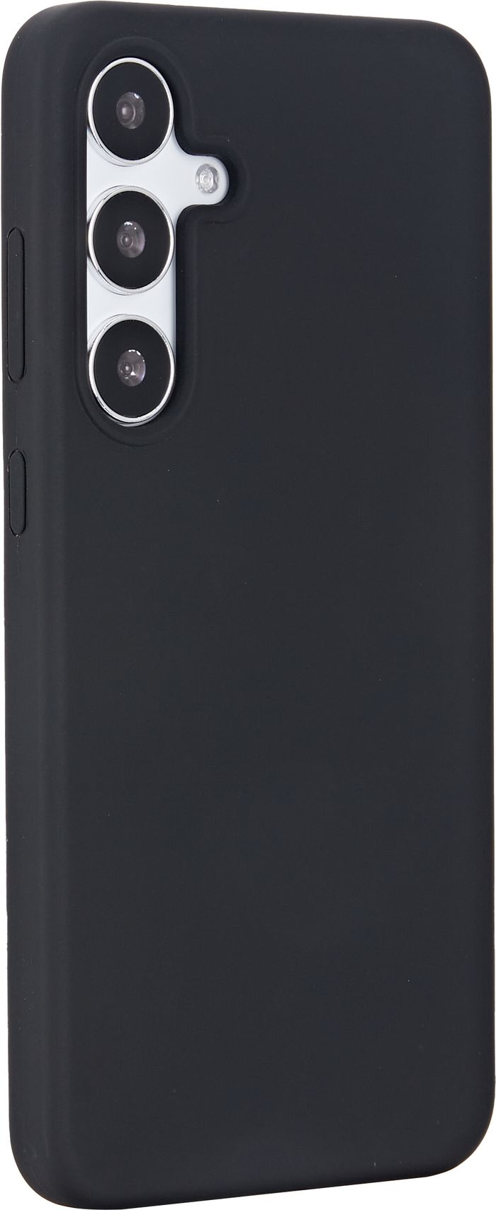 eSTUFF Samsung S24 INFINITE RIGA Silicone Cover -  Black - 100% recycled Silicone - W128802247