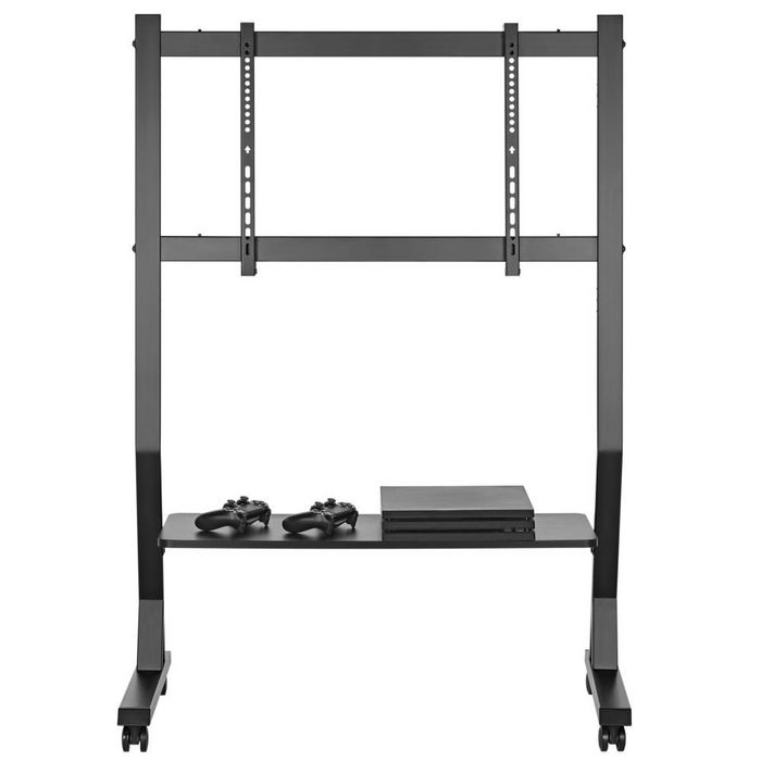 Techly Floor Stand with Shelf for LCD/LED/PLASMA TV 45-90" - W128813099