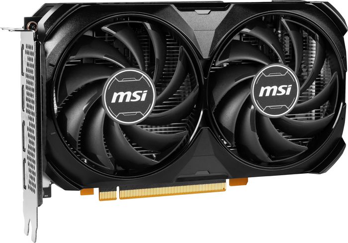 MSI Geforce Rtx 4060 Ventus 2X Black 8G Oc Graphics Card Nvidia 8 Gb Gddr6 - W128558812