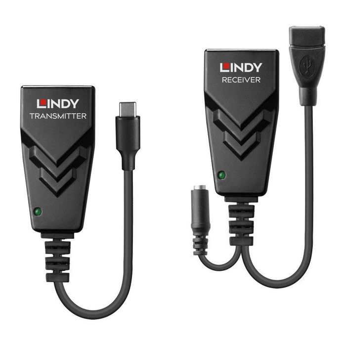 Lindy network extender Network transmitter & receiver Black - W128812211
