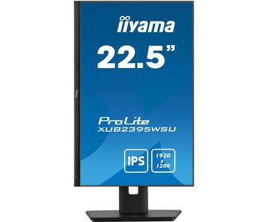 iiyama Prolite 22,5" ETE IPS-panel, 1920x1200, 250cd/m², Speakers, 15cm Height Adj. Stand, VGA, HDMI, DP, 4ms - W128818316