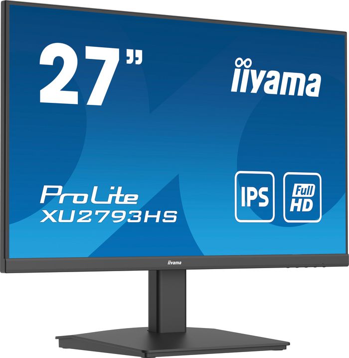 iiyama 27" ETE IPS, Eye Comfort/Safe 2.0, 1920x1080@100Hz, 250cd/m², Speakers, HDMI, DP, 1ms (MPRT), FreeSync - W128818322