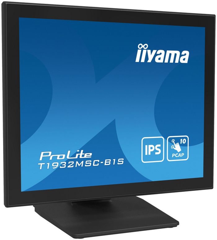 iiyama ProLite T1932MSC-B1S écran plat de PC 48,3 cm (19") 1280 x 1024 pixels Full HD LED Écran tactile Dessus de table Noir - W128818537