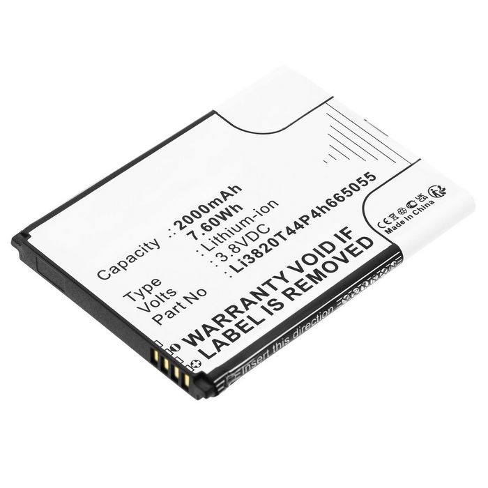 CoreParts Battery for ZTE Hotspot 7.60Wh 3.8V 2000mAh for MF935 - W128812831