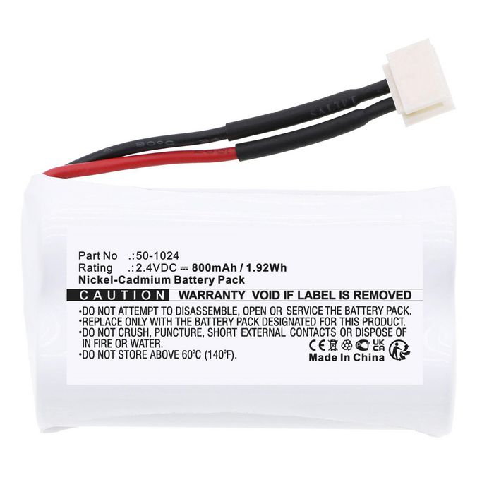 CoreParts Battery for MTH Trains Cars 1.92Wh 2.4V 800mAh for Proto Sound - W128812722