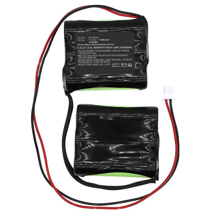 CoreParts Battery for Beghelli Emergency Lighting 10.80Wh 7.2V 1500mAh for 415391001 - W128812747