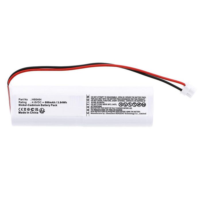 CoreParts Battery for Bticino Emergency Lighting 3.84Wh 4.8V 800mAh for L4368/1,L4368/1L - W128812748