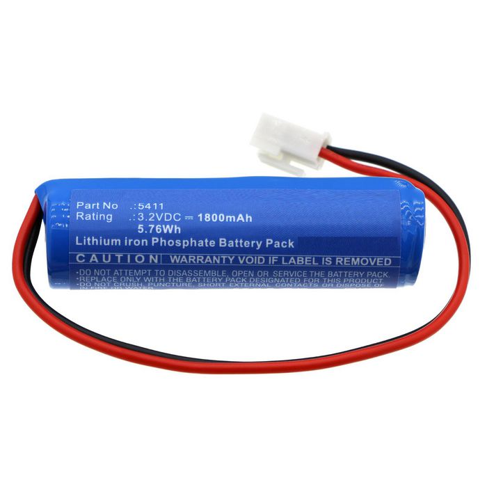 CoreParts Battery for DOTLUX Emergency Lighting 5.76Wh 3.2V 1800mAh for EXITflat,5406,EXITmulti,3177-160120 - W128812756