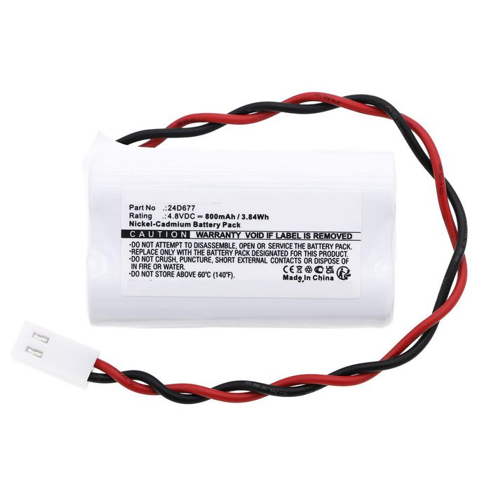 CoreParts Battery for Dual-Lite Emergency Lighting 3.84Wh 4.8V 800mAh for - W128812767