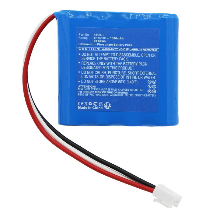 CoreParts Battery for DUAL-LITE Emergency Lighting 23.04Wh 12.8V 1800mAh for DYN6I - W128812770