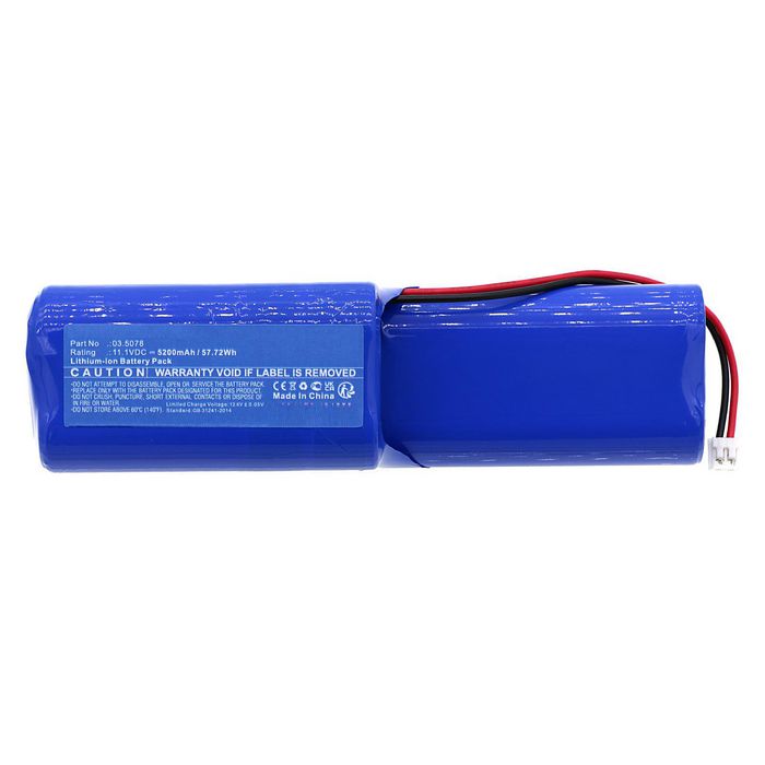CoreParts Battery for SCANGRIP Flashlight 57.72Wh 11.1V 5200mAh for NOVA 20 C+R,03.5056,Multimatch C+R,03.5415 - W128812824