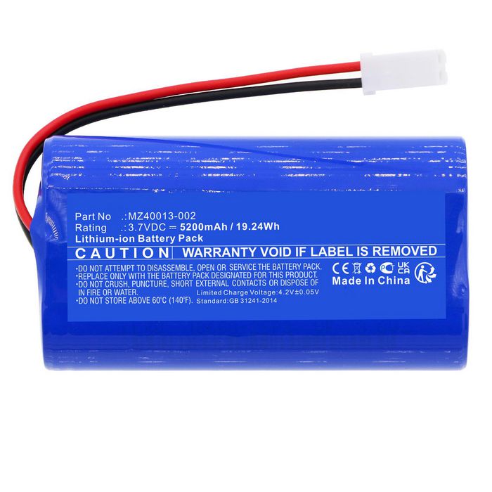 CoreParts Battery for ADE Medical 19.24Wh 3.7V 5200mAh for M400020 - W128812837