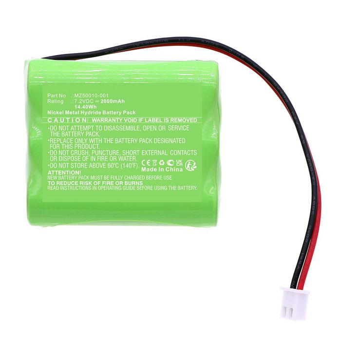 CoreParts Battery for ADE Medical 14.40Wh 7.2V 2000mAh for DP2400,DP2300,MS-2510 - W128812838
