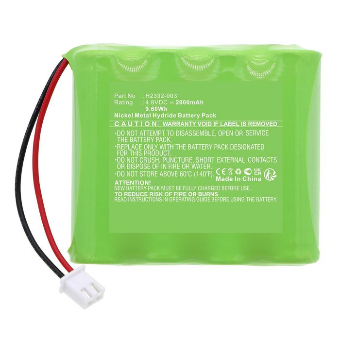 CoreParts Battery for ADE Medical 9.60Wh 4.8V 2000mAh for PWN5 - W128812846