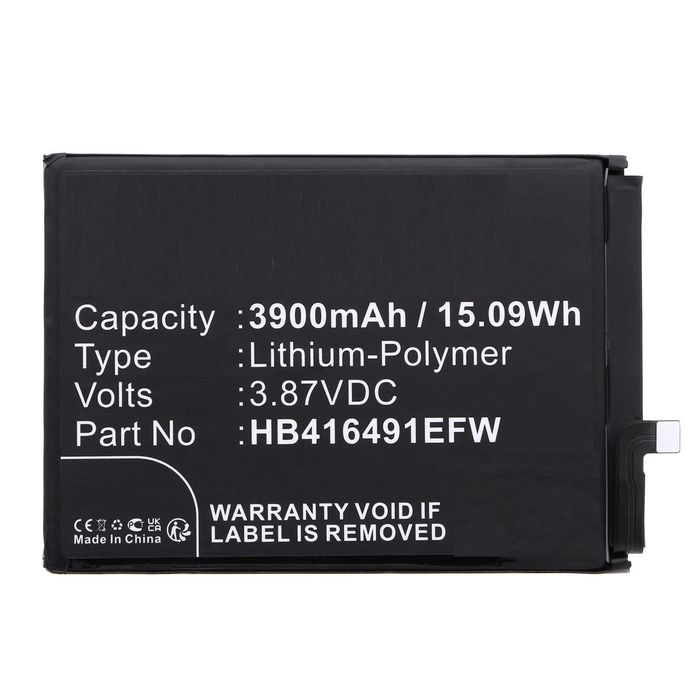 CoreParts Battery for Honor Mobile 15.09Wh 3.87V 3900mAh for Play 7T Pro,DIO-AN00,X40i - W128812866