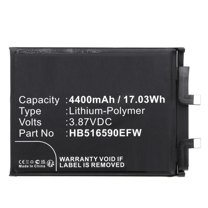 CoreParts Battery for Honor Mobile 17.03Wh 3.87V 4400mAh for 70 Pro - W128812869