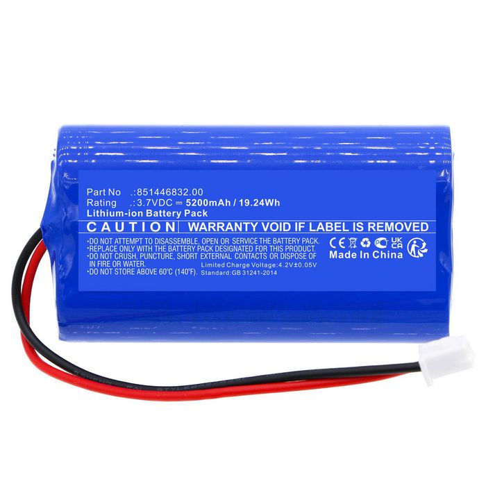 CoreParts Battery for Sigor Portable Led Desk Lamp 19.24Wh 3.7V 5200mAh for Numotion,Nuindie,Nuindie Mini - W128812930