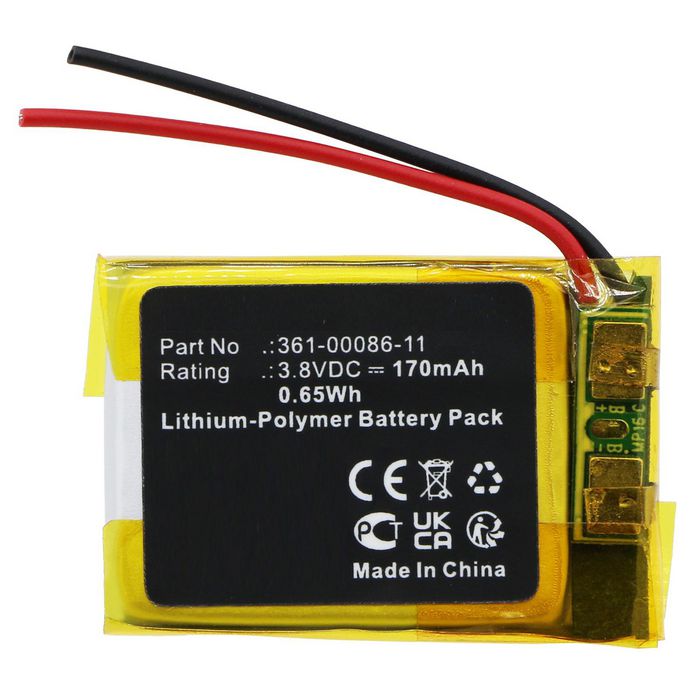 CoreParts Battery for Garmin Smartwatch 0.65Wh 3.8V 170mAh for Forerunner 245,Forerunner 245 Music - W128812959