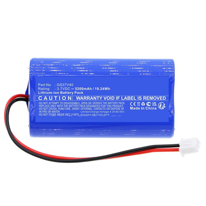 CoreParts Battery for Gama Sonic Solar Battery 19.24Wh 3.7V 5200mAh for 101822,203001,203001-5 - W128812964