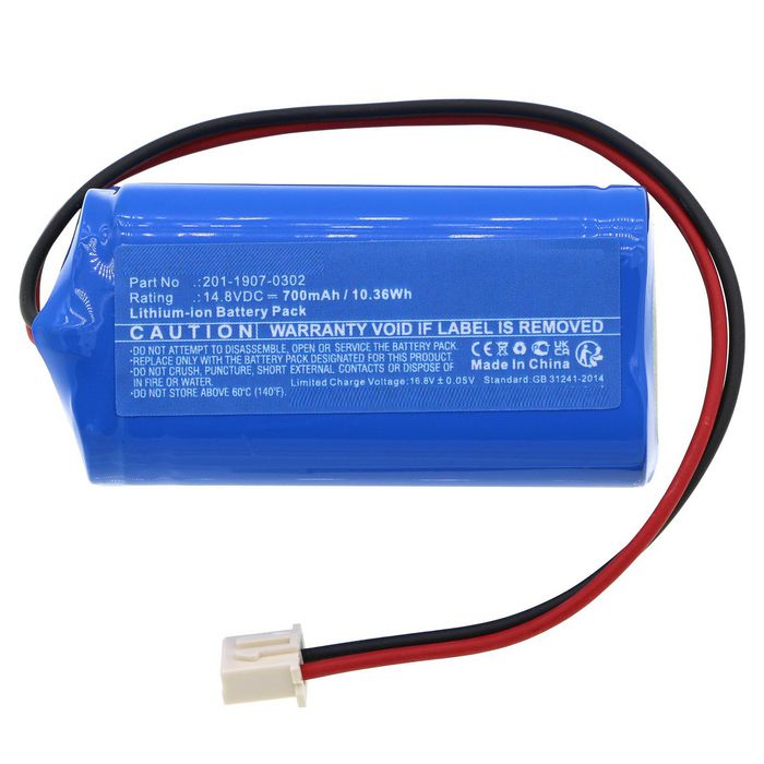 CoreParts Battery for Ecovacs Vacuum 10.36Wh 14.8V 700mAh for Winbot 880,W880 - W128813012