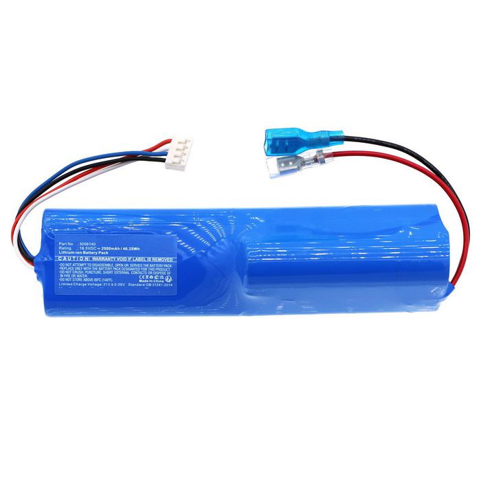 CoreParts Battery for Fakir Vacuum 46.25Wh 18.5V 2500mAh for premium,AS WH Racing Edition,AS 1800 T - W128813021