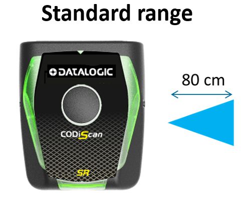 Datalogic CODiScan Bluetooth Wearable Scanner - Standard Range - W128819645