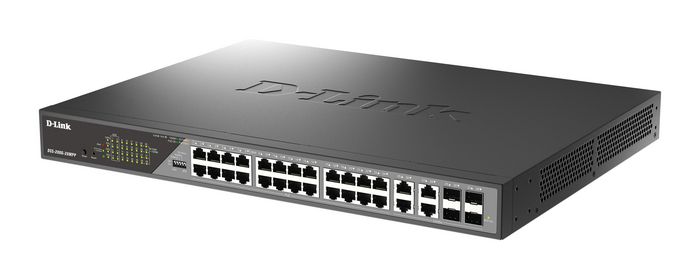 D-Link 28-Port Gigabit Ethernet PoE+ Surveillance Switches - W128558005