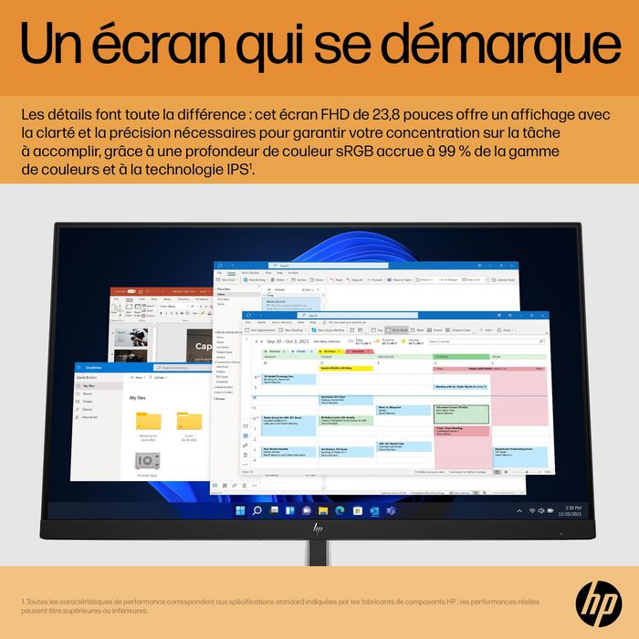 HP HP E24 G5 - E-Series - LED monitor - W128821318