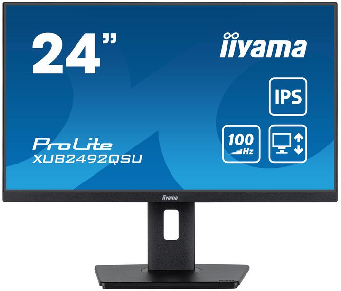 iiyama 24" ETE IPS,2560x1440@100Hz QHD, 0,5ms,FreeSync,15cm Adj. Stand,300cd/m²,HDMI,DP,Speakers,USB 3x3.2+1xC(15W) - W128821368