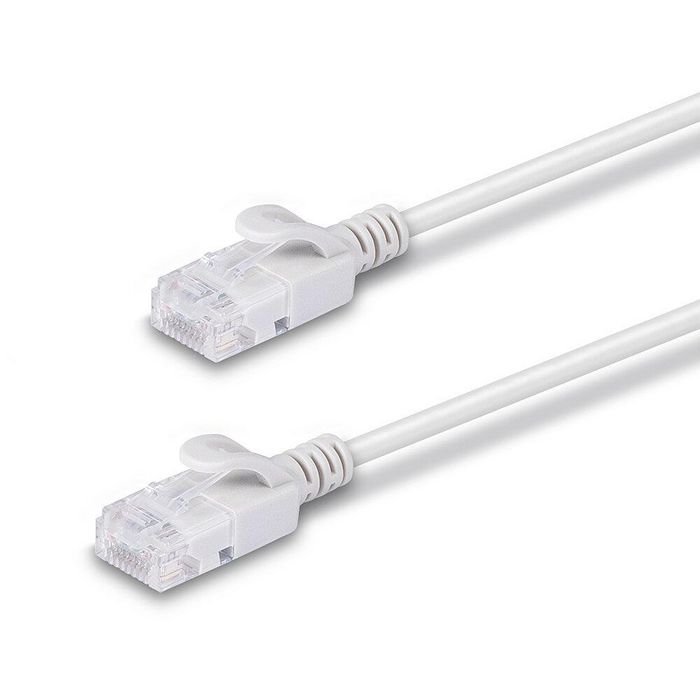 Lindy 5m Cat.6A F/UTP LSZH Ultra Slim Network Cable, Grey - W128812602