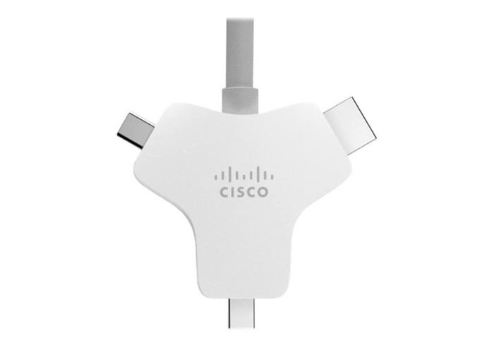 Cisco Video Cable Adapter Hdmi Type A (Standard) Hdmi + Mini Displayport + Usb Type-C Silver - W128256534