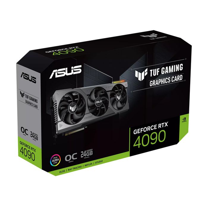 Asus Tuf Gaming Tuf-Rtx4090-O24G-Gaming Nvidia Geforce Rtx 4090 24 Gb Gddr6X - W128278609