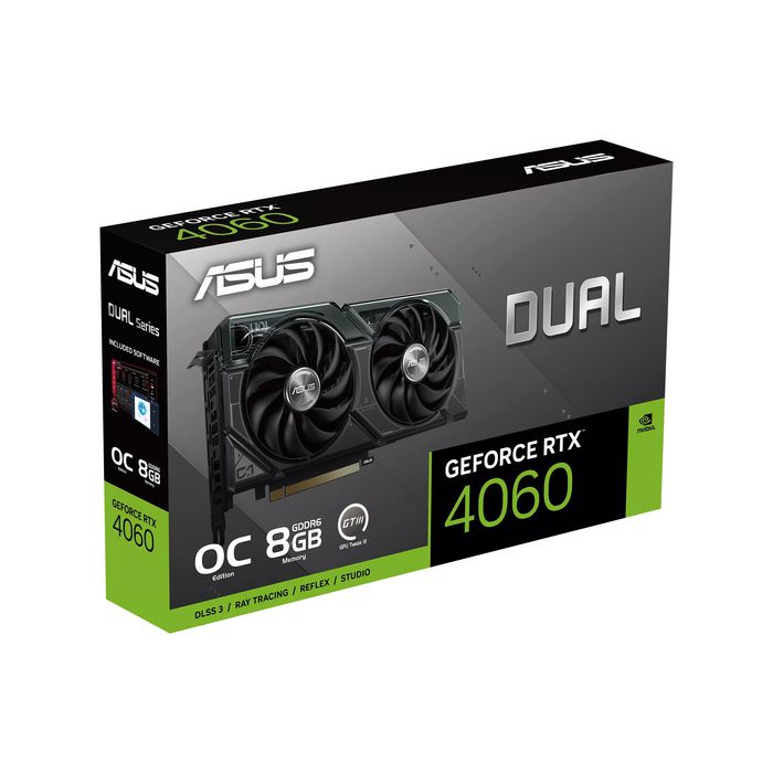 Asus Dual -Rtx4060-O8G Nvidia Geforce Rtx­ 4060 8 Gb Gddr6 - W128564288