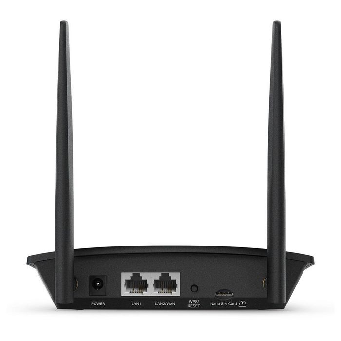 TP-Link Wireless Router Fast Ethernet Single-Band (2.4 Ghz) 4G Black - W128268847