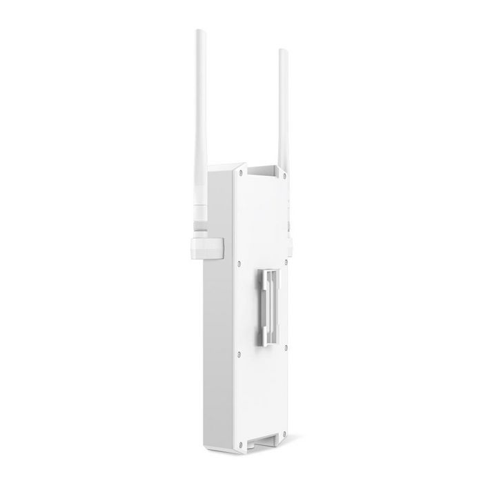 TP-Link AX1800 Indoor/Outdoor Dual-Band Wi-Fi 6 Access Point <br>PORT: 1× Gigabit RJ45 Port<br>SPEED: 574Mbps at 2.4 GHz + 1201 Mbps at 5 GHz<br>FEATURE: 802.3at PoE and 48V/0.5A Passive PoE, IP67 Weatherproof, 2×External Antenna, Mesh, Seamless Roaming, MU-MIMO, Band Steering, Beamforming, Load Balance, Airtime Fairness, Centralized Management by Omada SDN Controller, Omada App - W128818271