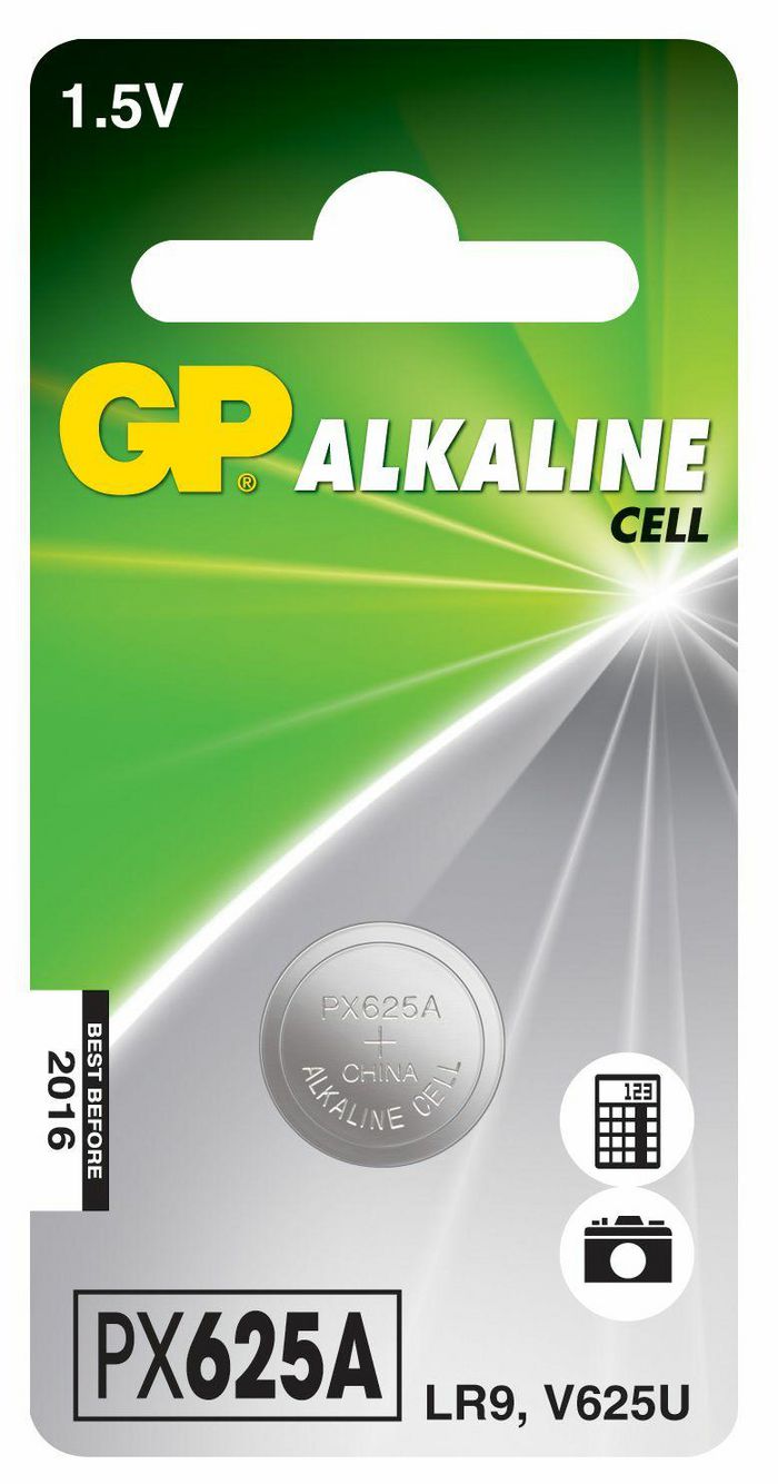 GP Batteries GP ALKALINE BUTTON Battery PX625A - W128778070
