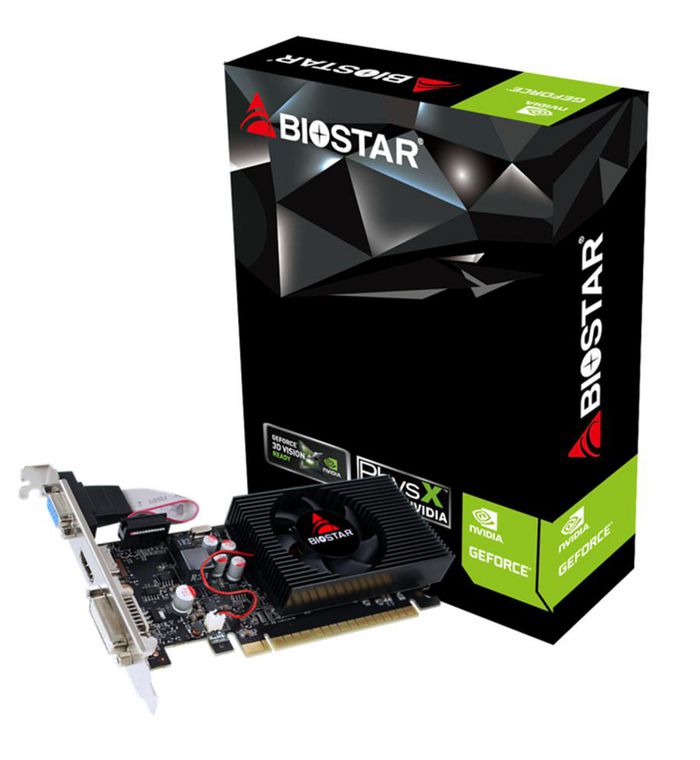 Biostar Graphics Card Nvidia Geforce Gt 730 4 Gb Gddr3 - W128822727