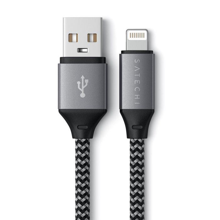 Satechi Lightning Cable 0.25 M Grey - W128823005