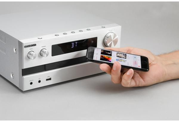 Kenwood Home Audio Micro System 100 W Aluminium, Black - W128827304
