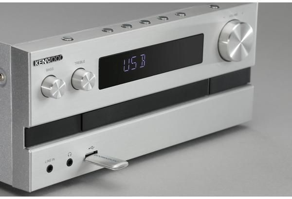 Kenwood Home Audio Micro System 100 W Aluminium, Black - W128827304