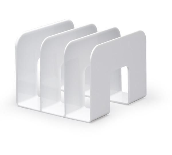 Durable Desk Tray/Organizer Plastic White - W128823360