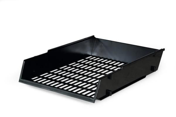Durable Desk Tray/Organizer Polystyrene Charcoal - W128823361
