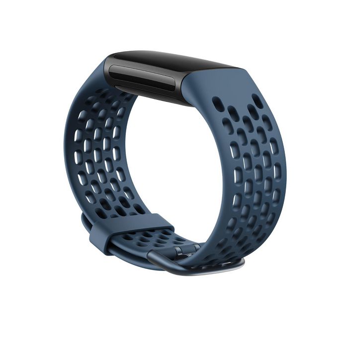 Fitbit Smart Wearable Accessories Band Blue Aluminium, Silicone - W128823648