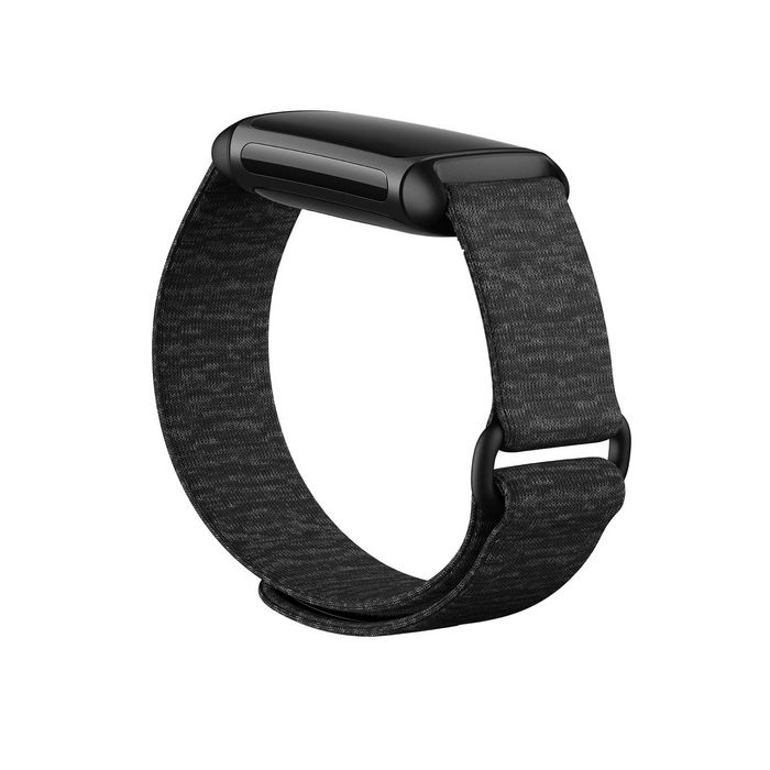 Fitbit Smart Wearable Accessories Band Charcoal Nylon, Polyester - W128823645